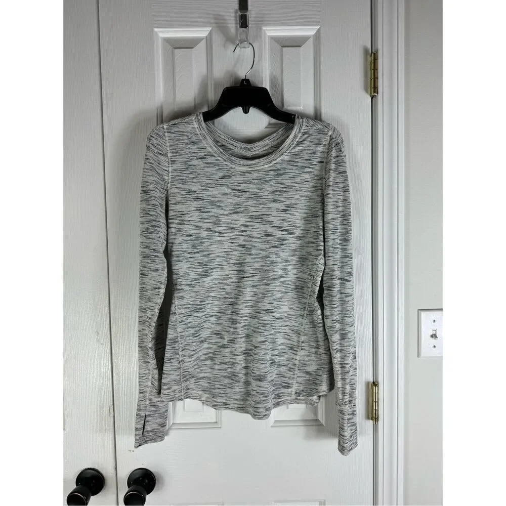 Lululemon Womens Grey Pullover Size 10